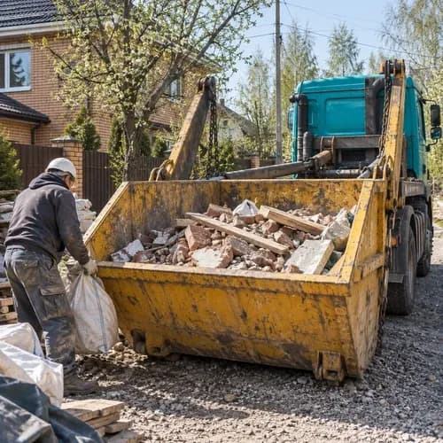 Вывоз строительного мусора · контейнер 8 м³